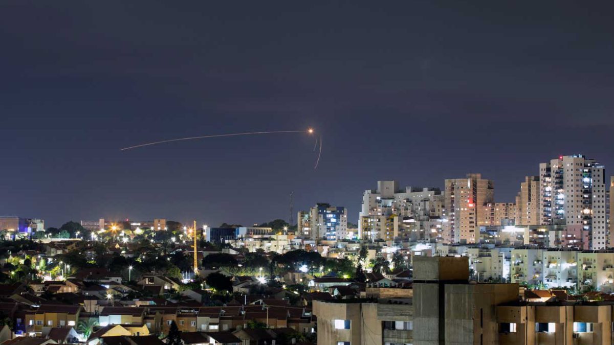 La Cúpula de Hierro de Israel intercepta segundo cohete disparado desde Gaza en 24 horas