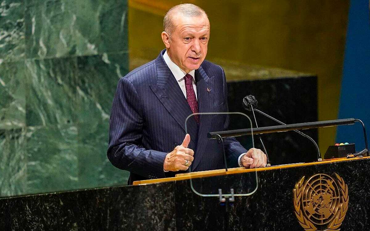 Erdogan critica el trato de Israel a los árabes palestinos en su discurso ante la ONU