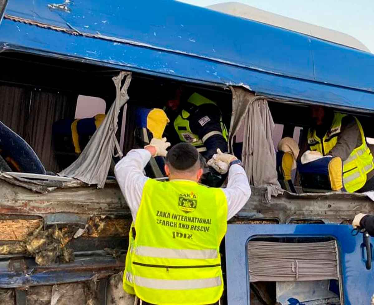 Israelí muere en un accidente de tránsito en Ucrania: regresaba a casa de Umán