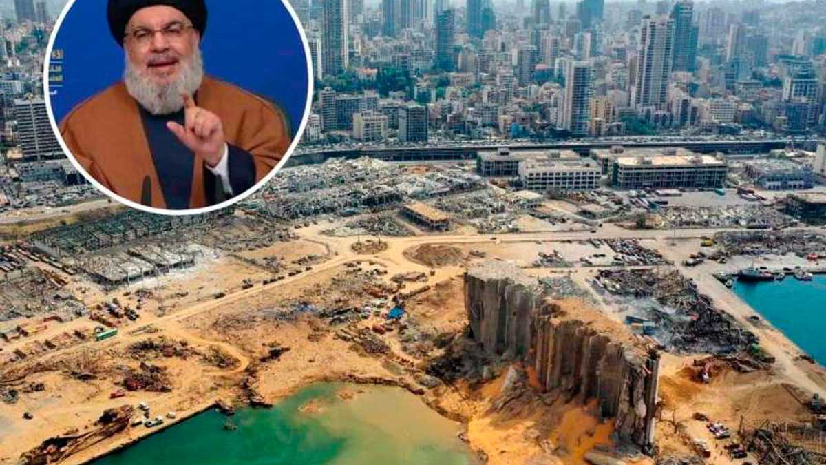 Hezbolá amenaza a juez que investiga la explosión en el puerto de Beirut
