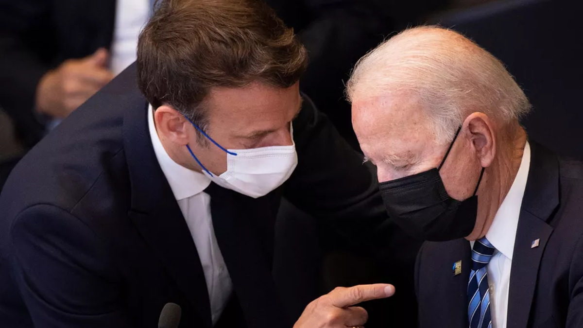 Macron y Biden hablarán en medio de tensiones entre Francia y EE.UU.