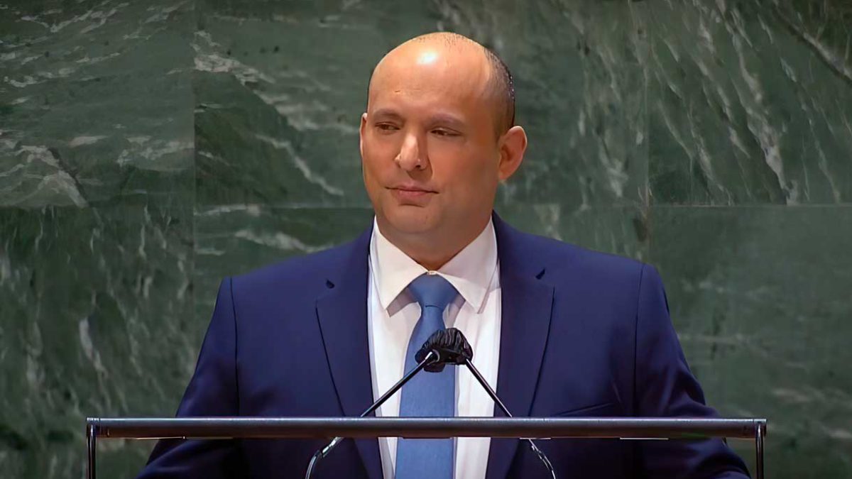 Bennett en las Naciones Unidas: "Israel fue pionero en la vacuna de refuerzo"