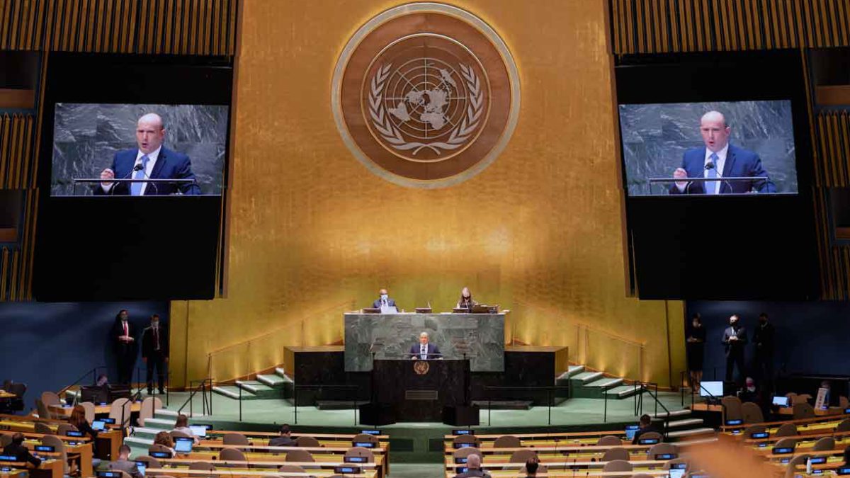 Bennett en la ONU: Odiar a Israel no te hace "despierto"