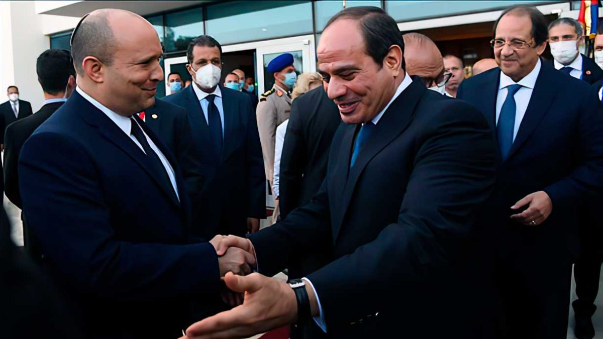Egipto proporcionó platos separados para la comida kosher del primer ministro de Israel