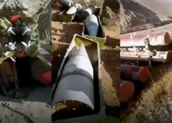 Talibanes encuentran decenas de misiles balísticos en el valle de Panjshir