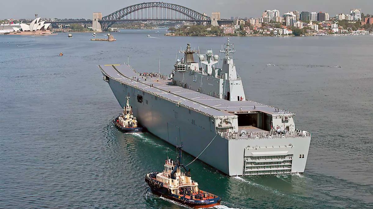 Svitzer Australia obtiene un contrato de servicios de remolque para la Royal Australian Navy