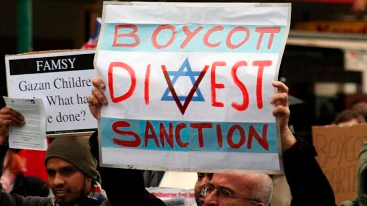 El BDS vuelve a demostrar que su objetivo es el antisemitismo