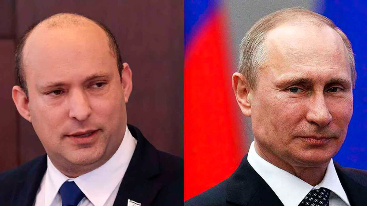 Bennett y Putin hablan sobre los desafíos regionales