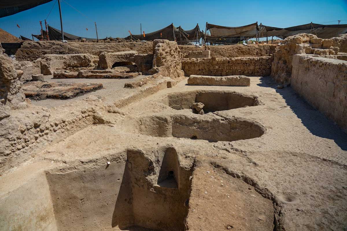 Descubren en Israel el mayor complejo conocido de lagares bizantinos en el mundo