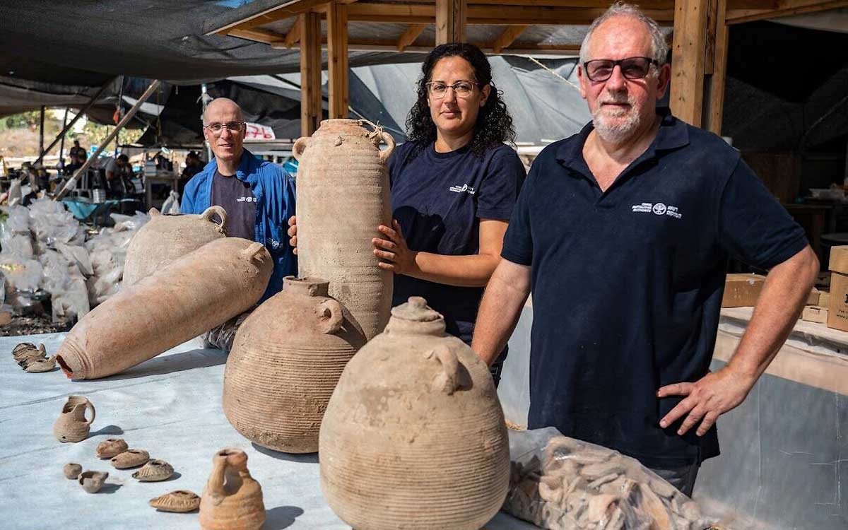 Descubren en Israel el mayor complejo conocido de lagares bizantinos en el mundo