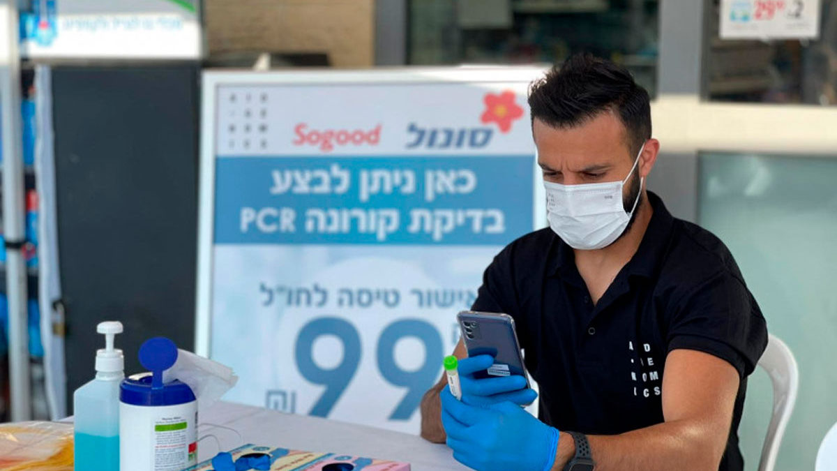 Covid-19: Israel lanza un proyecto piloto de pruebas PCR con muestras de saliva