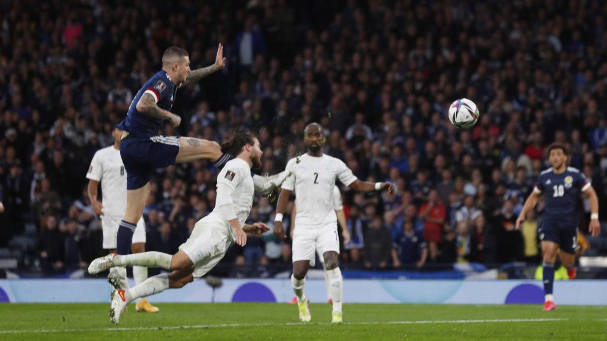 Israel y Escocia empatan 2-2 en la segunda parte del partido de clasificación para el Mundial