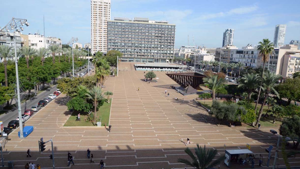 Comienzan las obras de la estación de tren ligero de la plaza Rabin de Tel Aviv