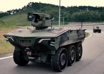 Nuevo vehículo de combate robotizado de Corea del Sur