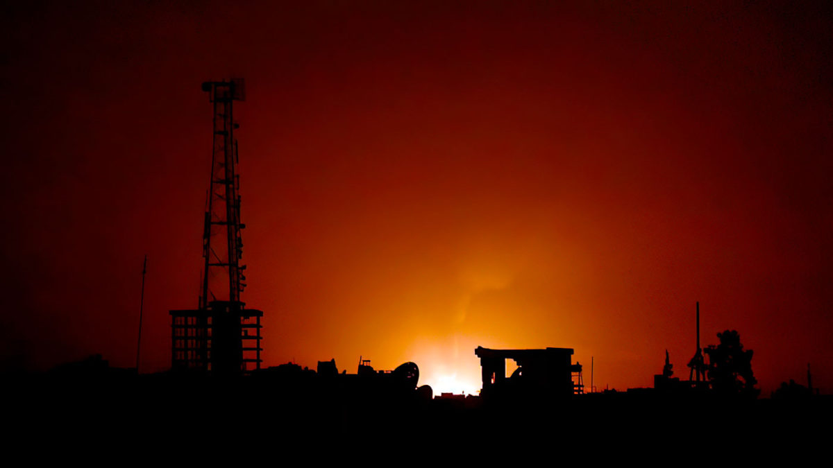 Un dron ataca a las milicias apoyadas por Irán en el este de Siria