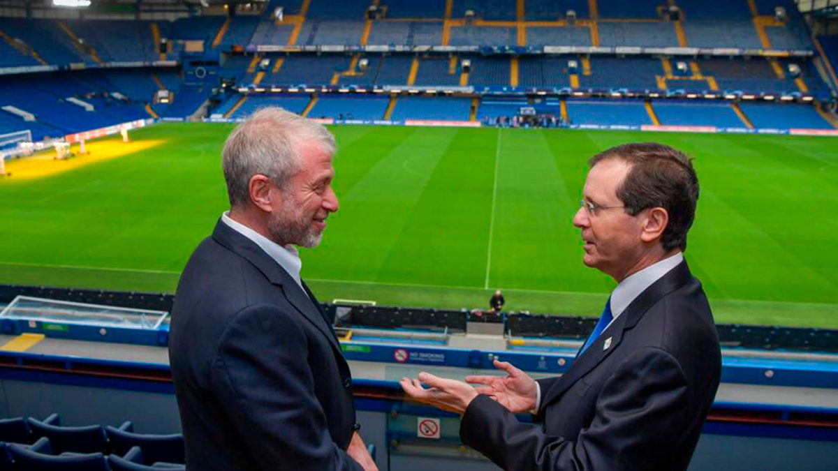 Herzog elogia al dueño del Chelsea FC por sus esfuerzos para combatir el antisemitismo