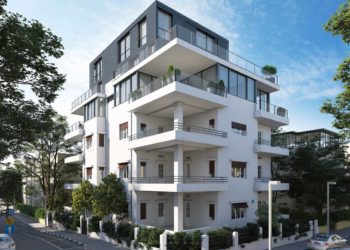 Se añade un ático de 30 millones de NIS al edificio Bauhaus de Tel Aviv