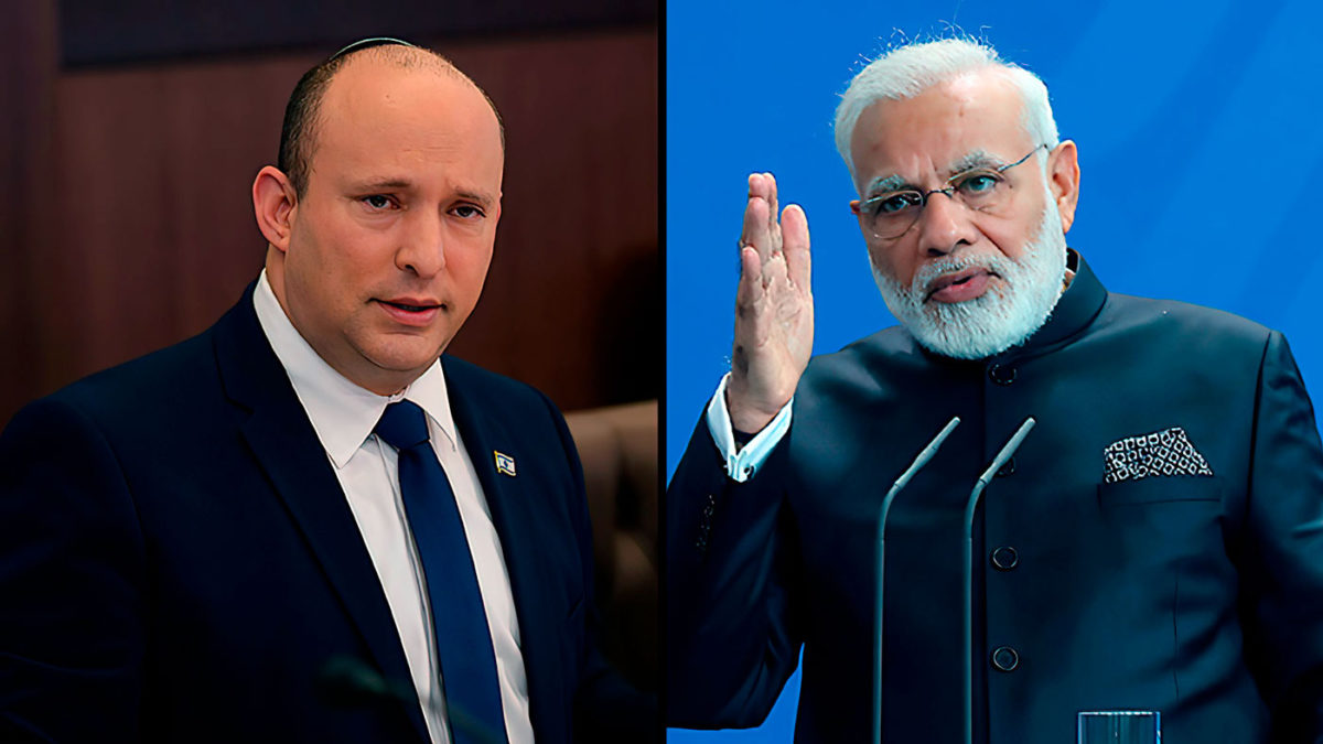 Israel y la India acuerdan desarrollar tecnología de defensa bilateral
