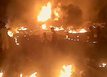 Más de 90 muertos en la explosión de un cisterna de petróleo en Sierra Leona