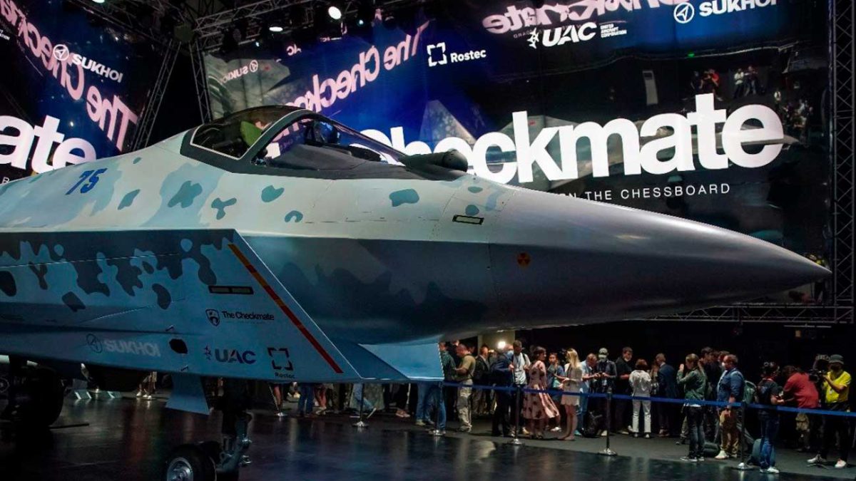 Rusia podría asociarse con los EAU para producir su nuevo caza Su-75 “Checkmate”