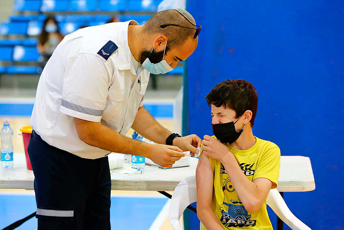 Israel celebrará una sesión pública sobre la vacunación para niños de 5 a 11 años