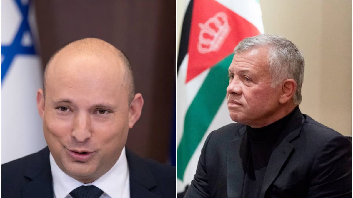 Bennett habla con el rey de Jordania preocupados por la violencia en Ramadán