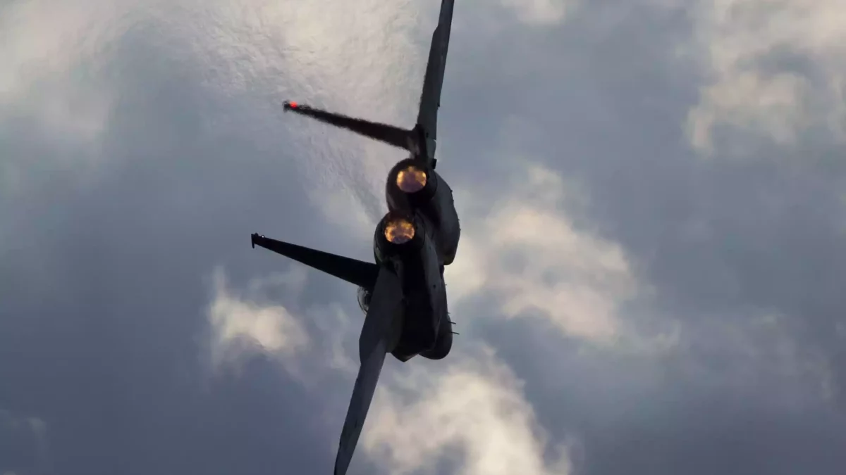 Avión de combate israelí estuvo a punto de estrellarse durante ejercicio