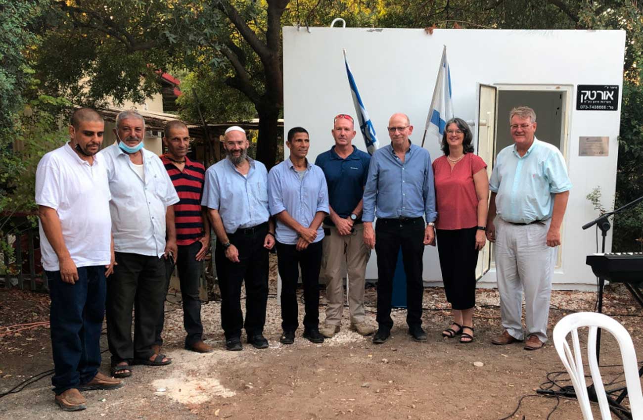 Sionistas cristianos de todo el mundo regalan 36 refugios antiaéreos a Israel
