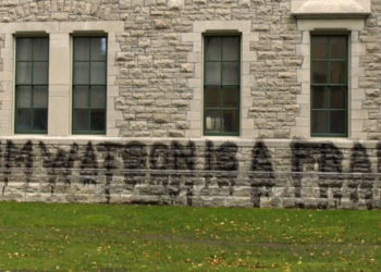 Pintadas antisemitas en edificios de Ottawa