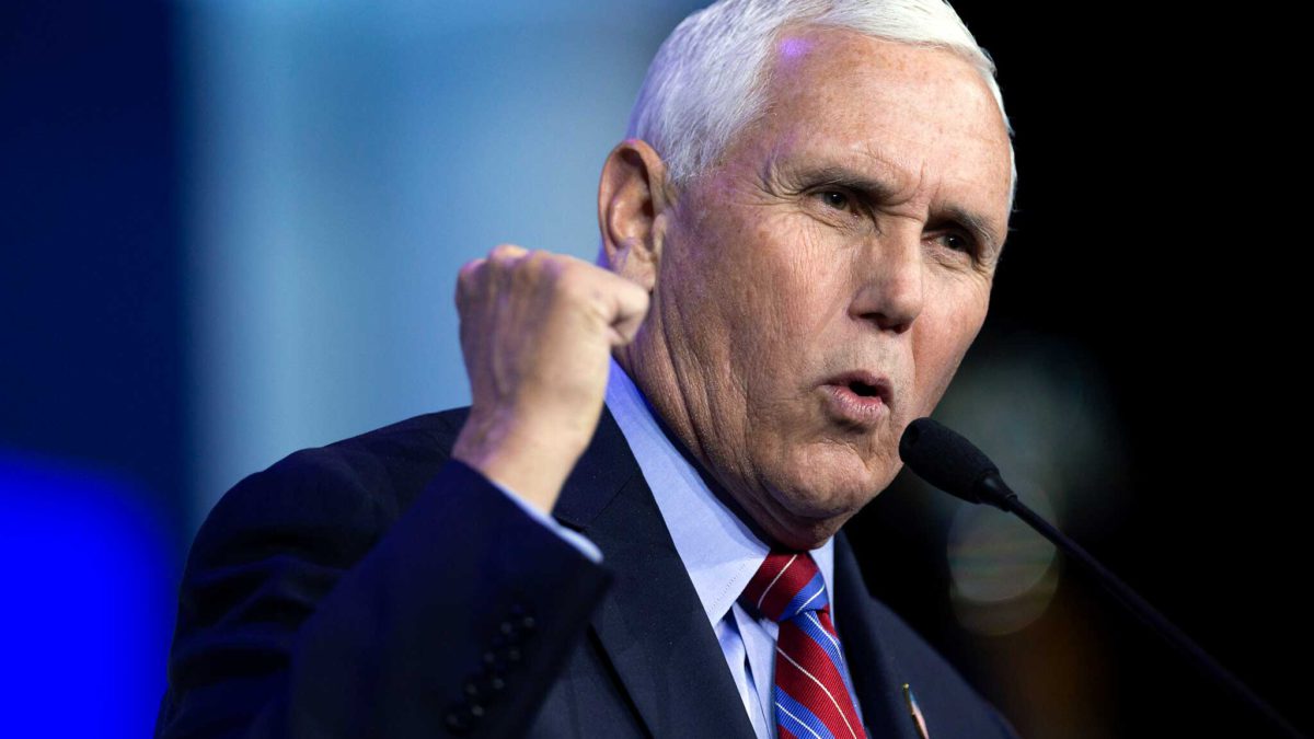 Mike Pence: Biden ha dado la espalda a Israel