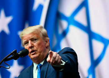 Trump dice Joe Biden es una amenaza para la seguridad de Israel