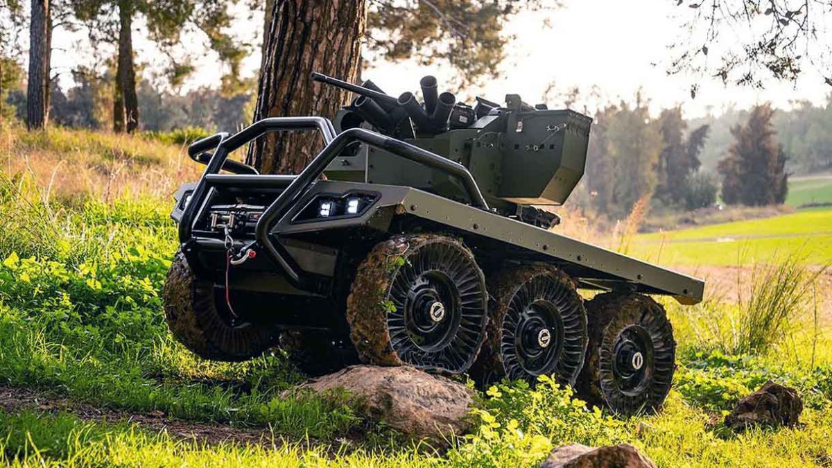 Elbit Systems y Roboteam presentan nuevo vehículo terrestre no tripulado