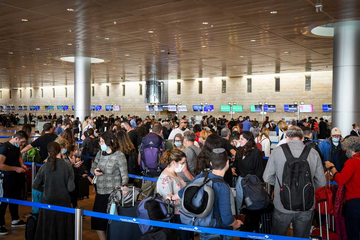 Covid-19: Israel prohíbe los viajes a Estados Unidos