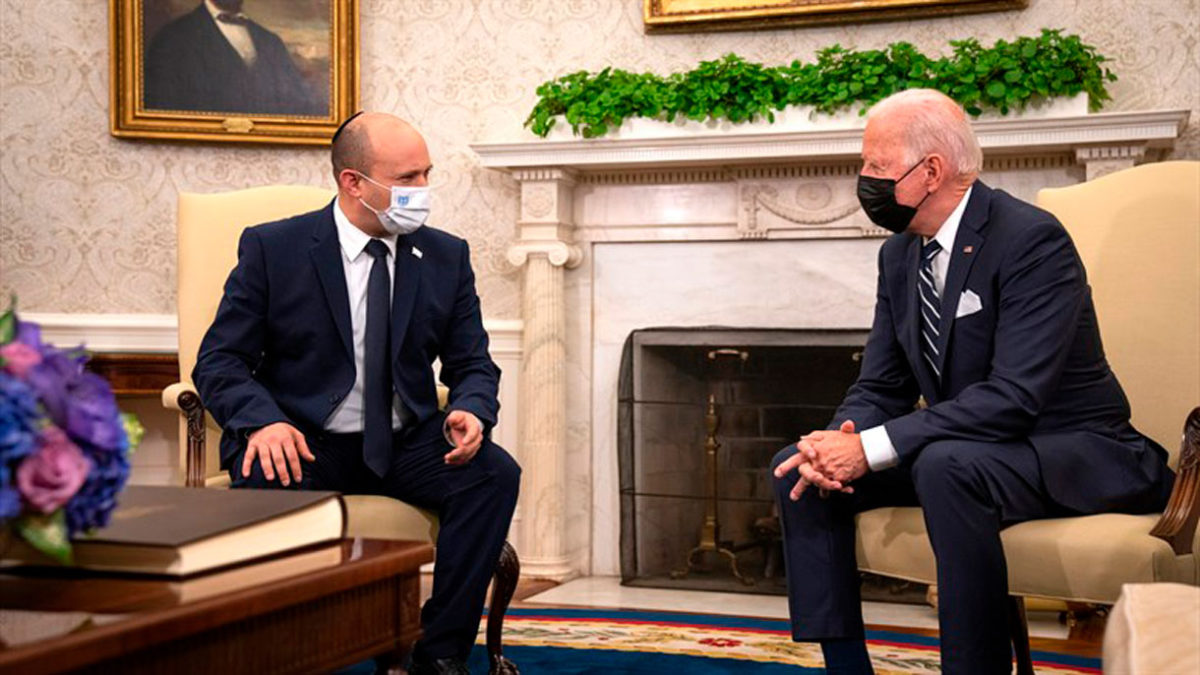 Biden no ha respondido las llamadas telefónicas de Bennett durante tres semanas