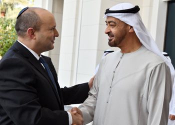 Bennett se reúne con el príncipe de Los Emiratos Árabes Unidos
