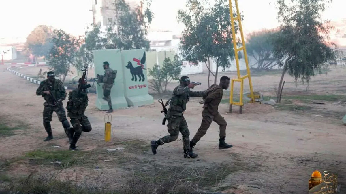 Secuestros y cohetes: Hamás realiza un ejercicio militar a gran escala en Gaza