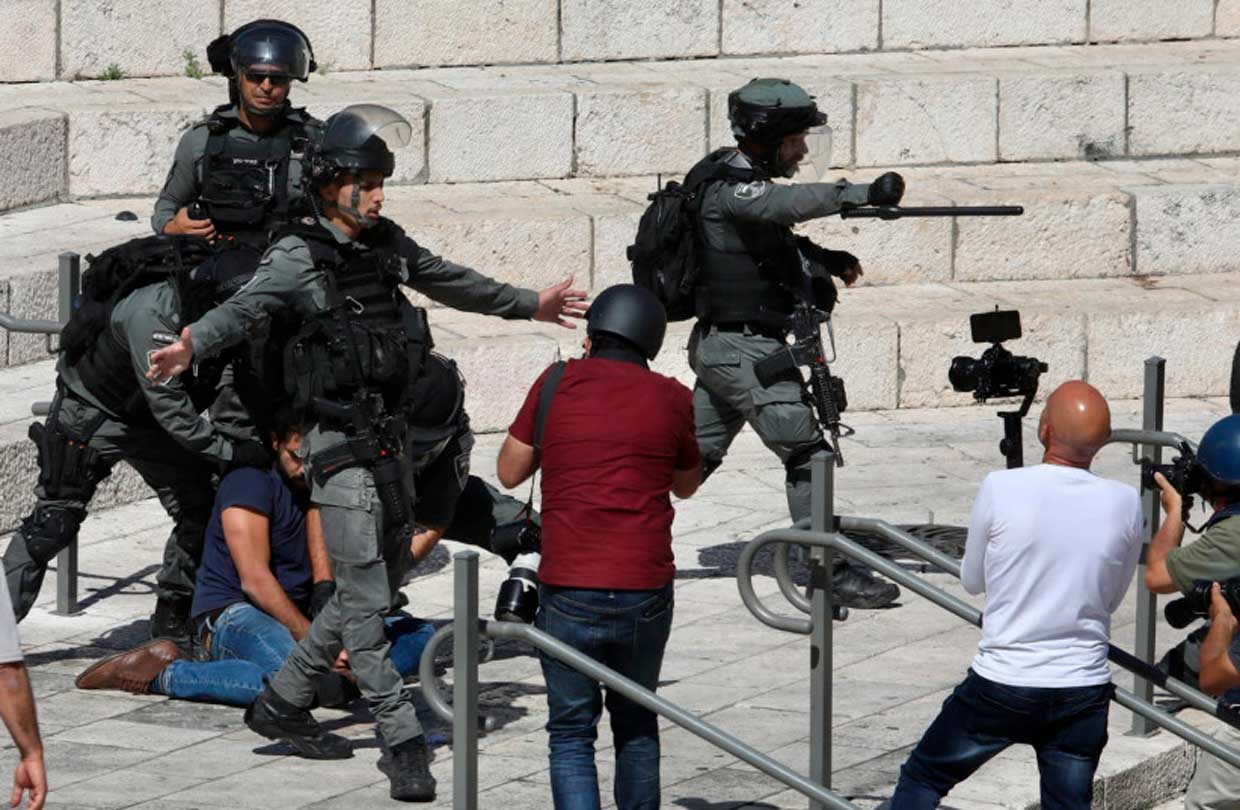 Israelí herido en un ataque con arma blanca en la Puerta de Damasco