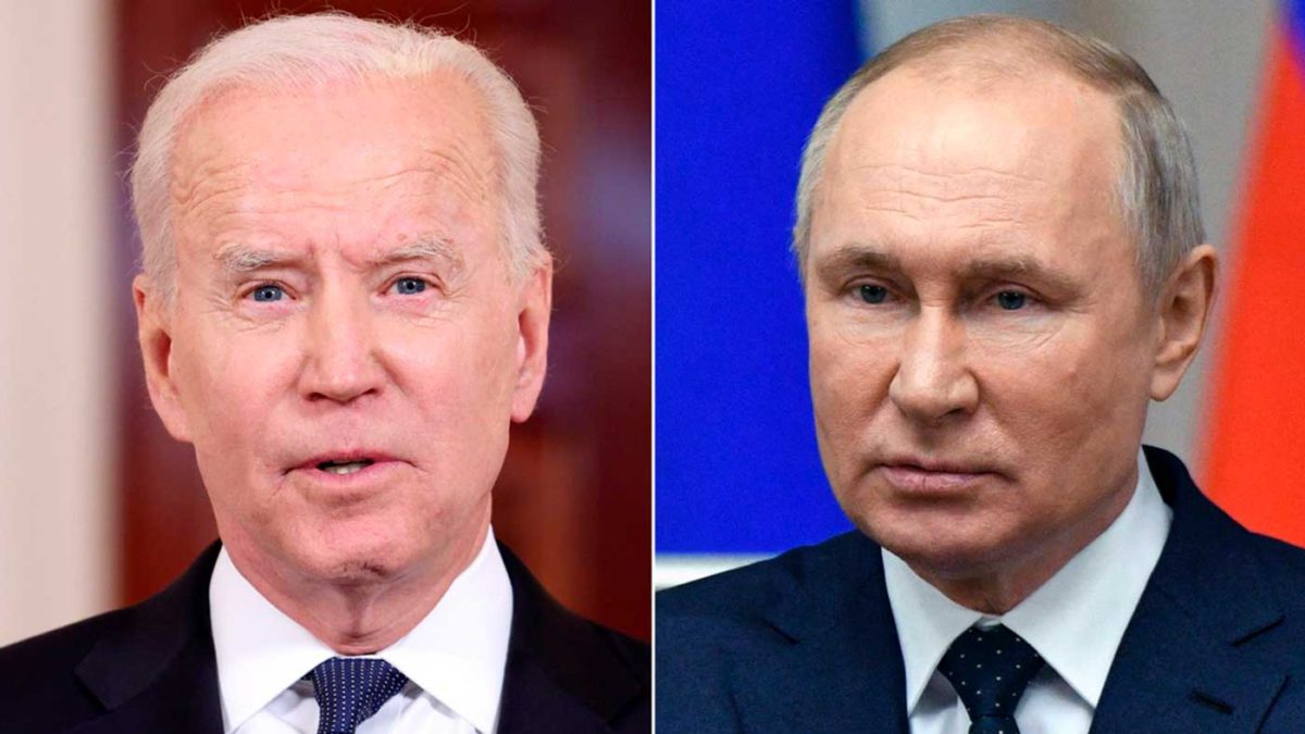 Biden y Putin hablarán de Ucrania en una videollamada el martes