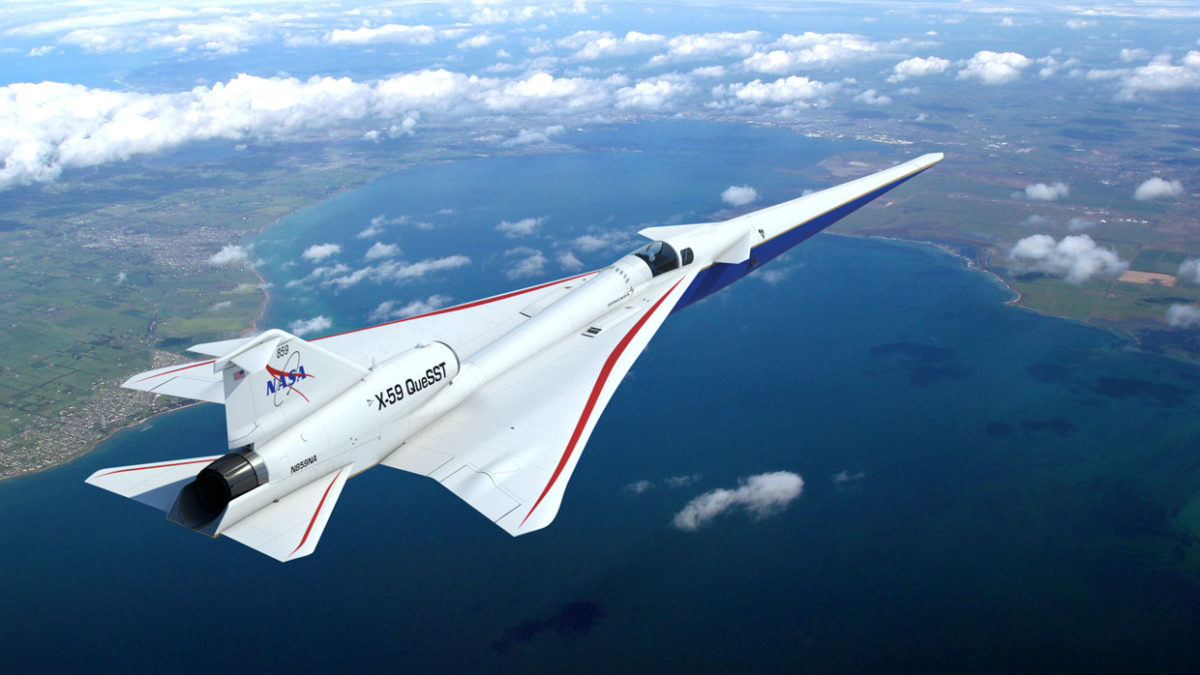 Conozca el silencioso caza experimental supersónico X-59 de la NASA