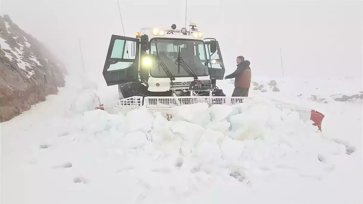 El Monte Hermón cubierto de nieve