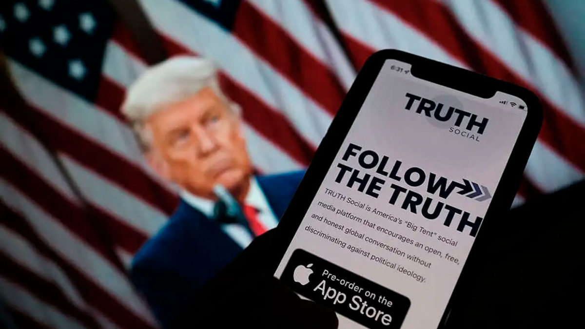 Trump lanzará su aplicación de redes sociales en febrero