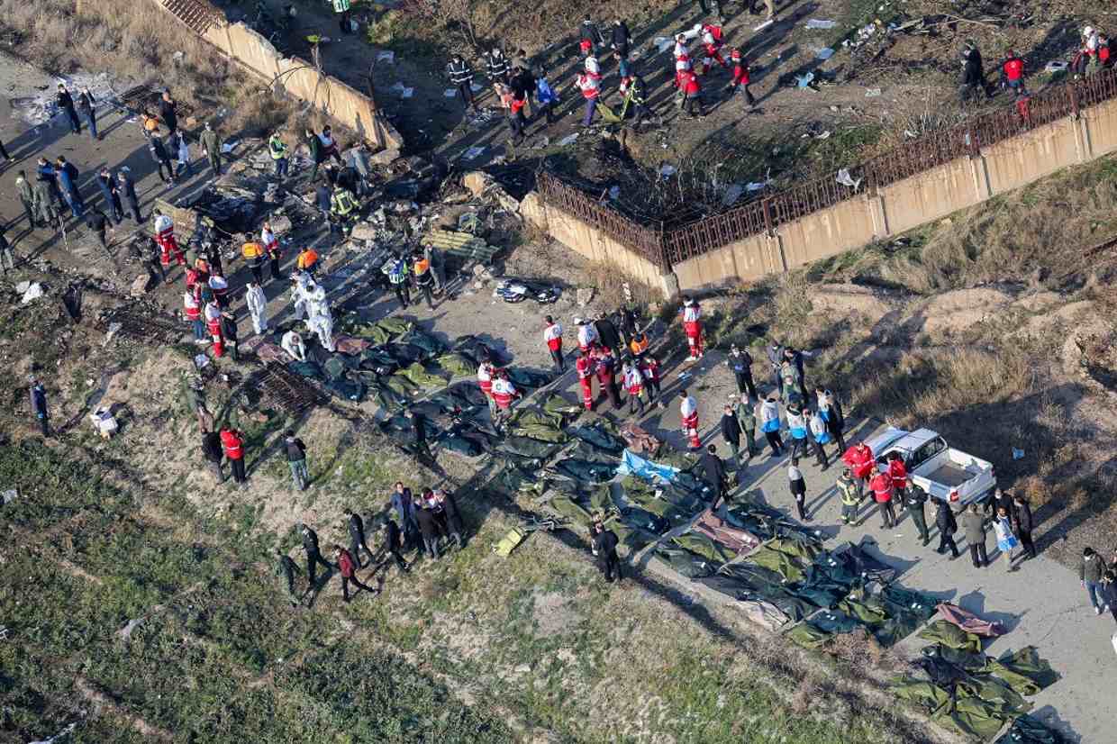 Avión ucraniano derribado por Irán: Tribunal canadiense $100 millones a las familias afectadas