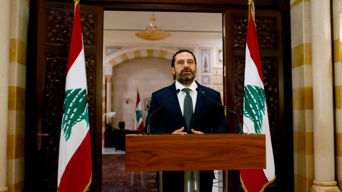 El ex primer ministro libanés Saad Hariri abandona la política