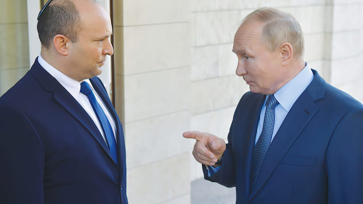 El presidente de Ucrania pidió a Bennett que mediara con Rusia: Putin dijo que no