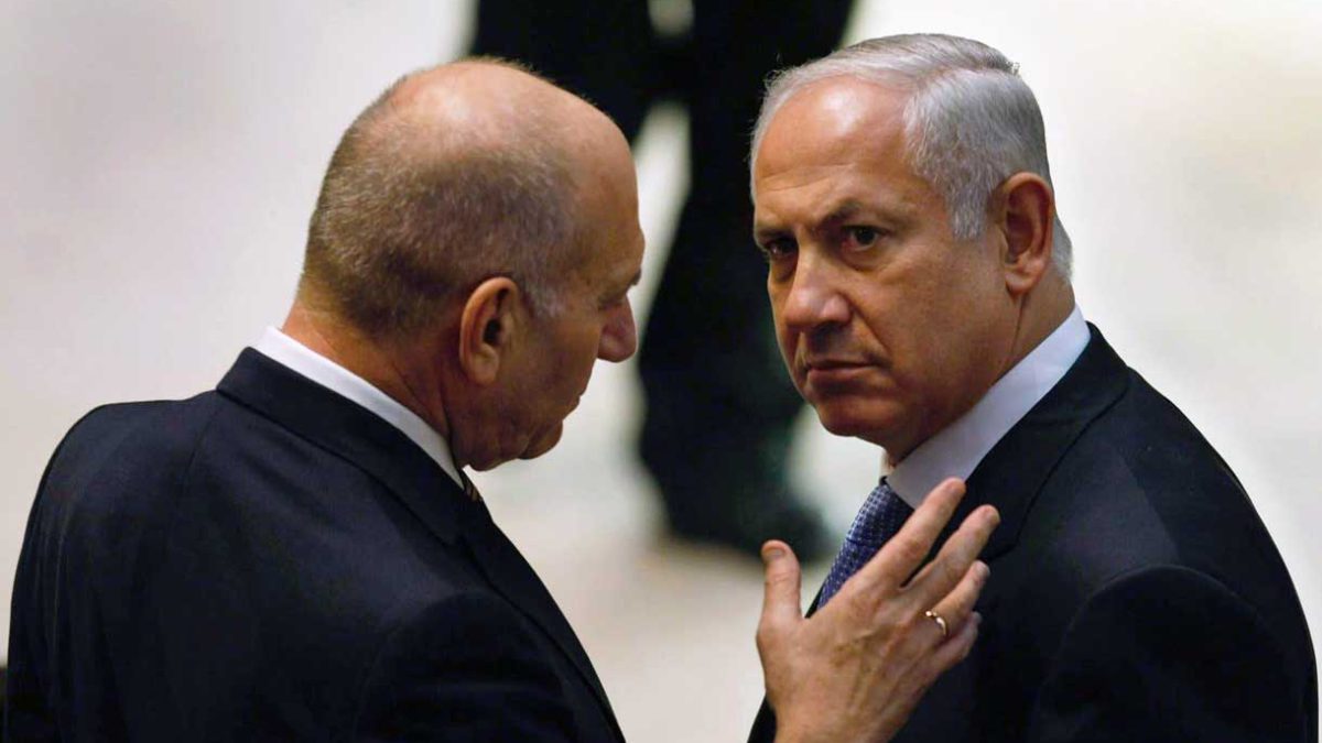 La verdadera razón por la que Olmert llamó “enfermo mental” a Netanyahu