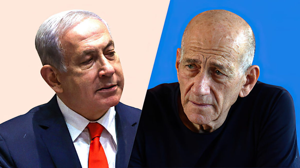 Olmert exige una evaluación psiquiátrica para la familia Netanyahu