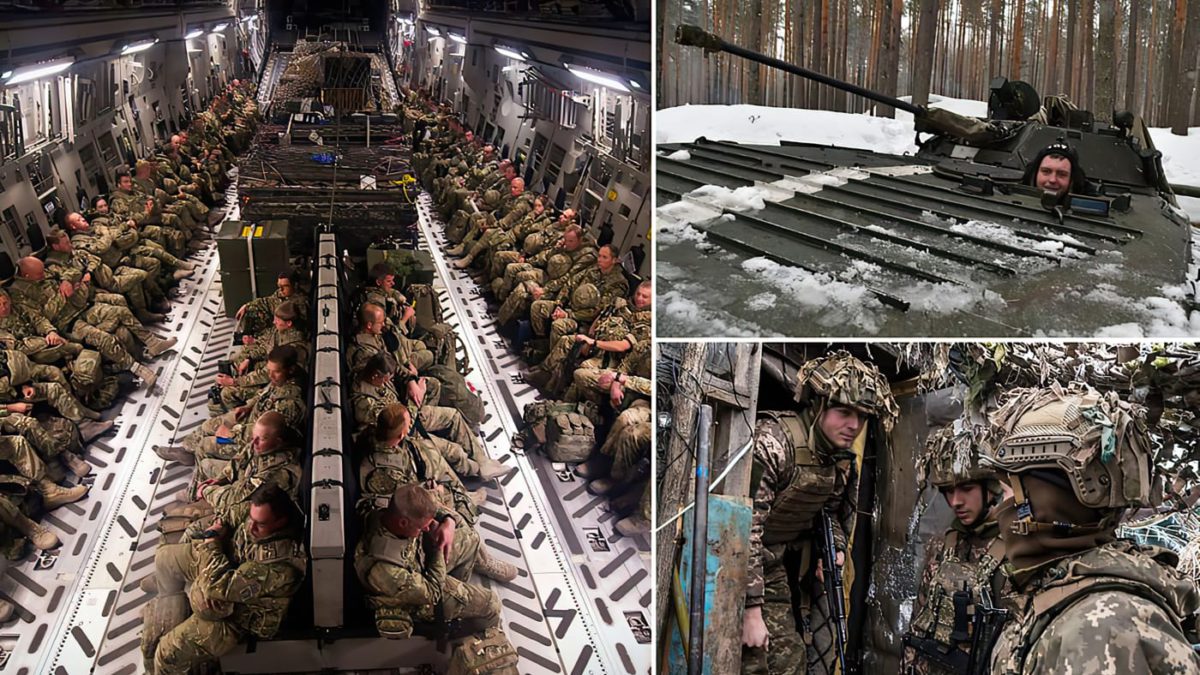 Reino Unido envía tropas a Ucrania y advierte de una "guerra muy sangrienta" con Rusia