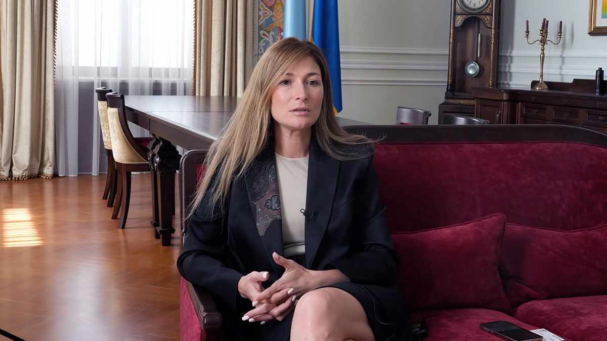 Viceministra de Asuntos Exteriores de Ucrania lamenta la “falta de apoyo político de Israel”
