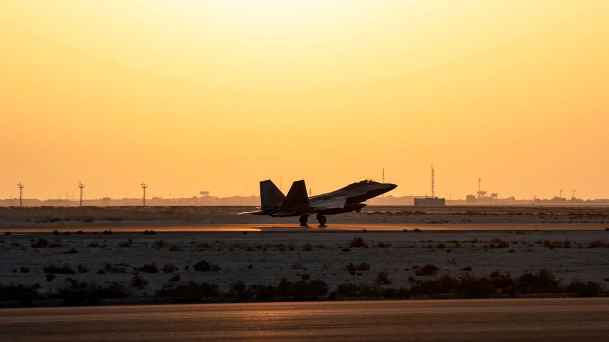Cazas F-22 de EE. UU. llegan a EAU tras los ataques de los hutíes apoyados por Irán