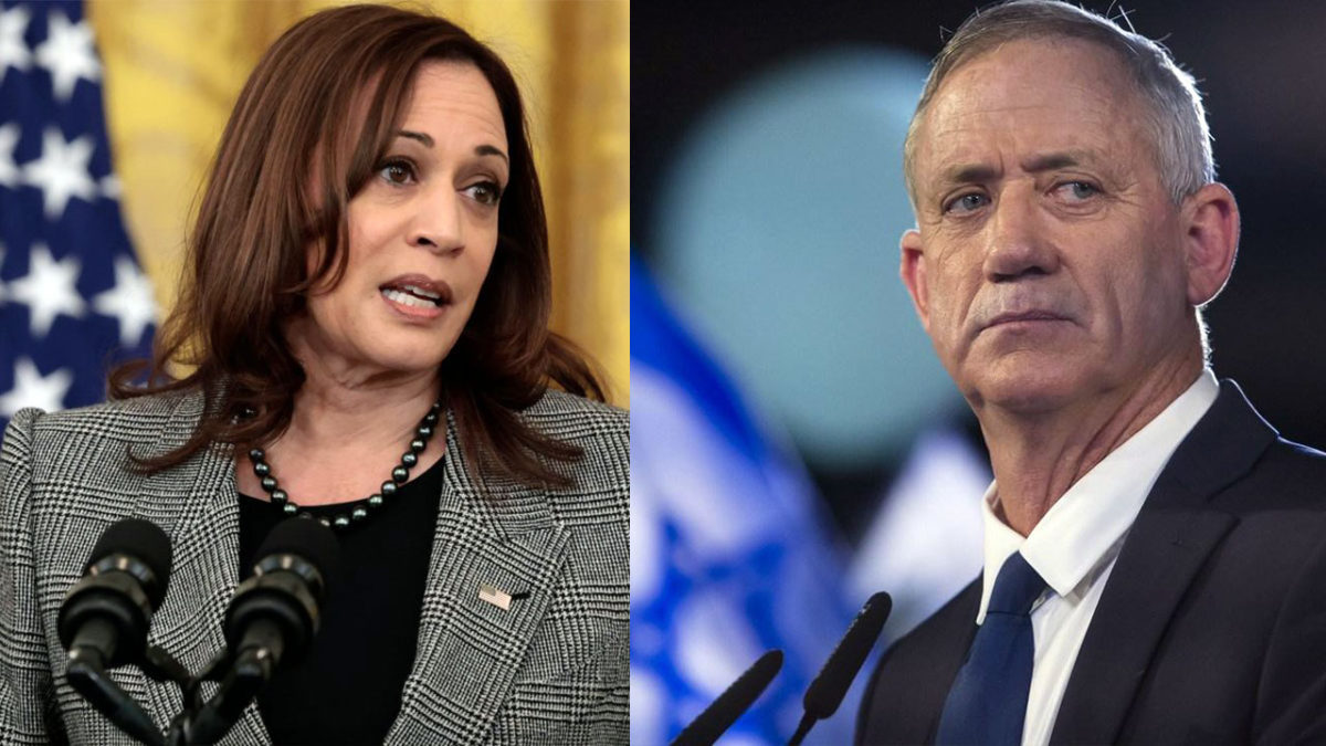 Benny Gantz y Kamala Harris hablarán de Irán y Ucrania en Múnich